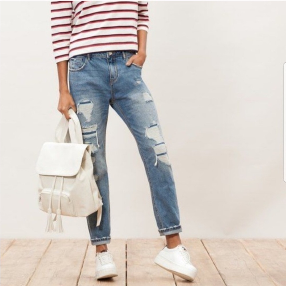 Girlfriend jeans